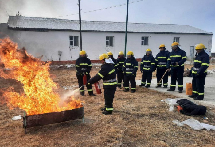 Төслийн хүрээнд гал түймэртэй тэмцэх сайн дурын хэсгийг байгуулав