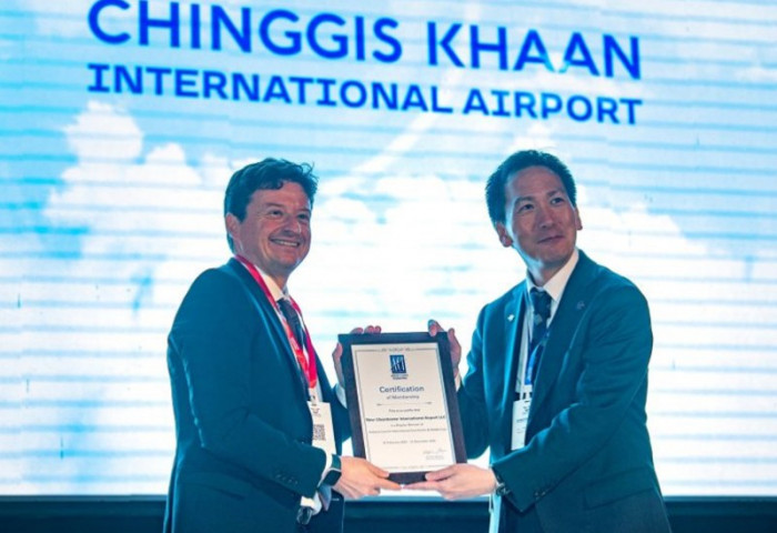“New Ulaanbaatar International Airport” ХХК ОУНБ-ын зөвлөлийн гишүүнчлэлийн гэрчилгээ авлаа