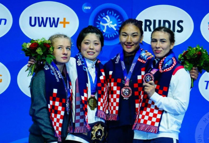 Чөлөөт бөхийн ДАШТ-нээс Т.Энхжин хүрэл медаль хүртлээ