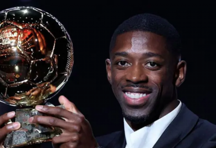 “Алтан бөмбөг“ шагналыг Дембеле хүртлээ