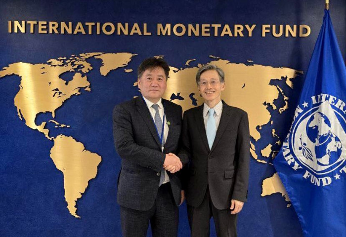 Монголбанкны Ерөнхийлөгч Б.Лхагвасүрэн ОУВС, Дэлхийн банкны жилийн уулзалтад оролцож байна