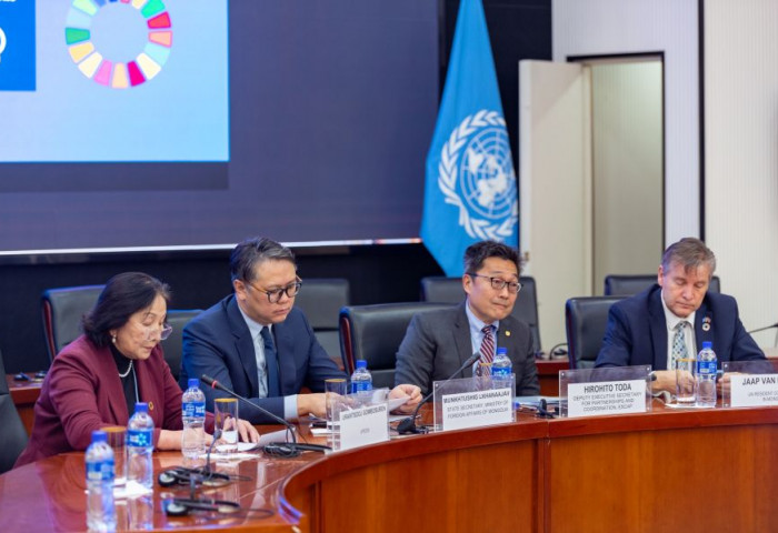 Тогтвортой хөгжлийн зорилгын асуудлаарх Зүүн хойд Азийн олон талт чуулга уулзалт болж байна