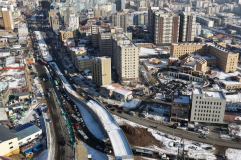 Фото сурвалжилга: Толгойтын замыг Ард Аюушийн өргөн чөлөөтэй холбосон 3.9 км авто замын хөдөлгөөнийг нээв