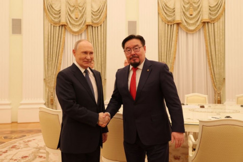 Ерөнхий сайд Г.Занданшатар ОХУ-ын Ерөнхийлөгч В.В.Путинд бараалхжээ