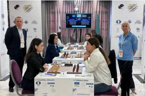 Оросын эмэгтэй шатарчид гурав дахь удаагаа багийн ДАШТ-д түрүүллээ