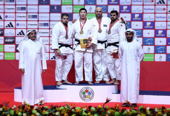 Абу Дабигийн “Их дуулга”-аас Монголын жүдочид 1 алт, хос мөнгөн медаль хүртлээ