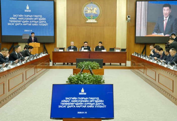 “Иргэн төвтэй төр зарчмыг тугаа болгон үр дүн гаргаж ажиллана“