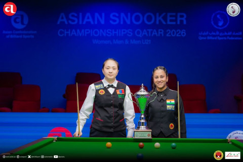 Б.Нарантуяа снукер билльярдын Азийн хошой аварга боллоо