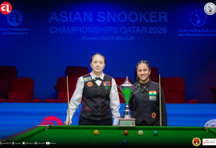 Б.Нарантуяа снукер билльярдын Азийн хошой аварга боллоо