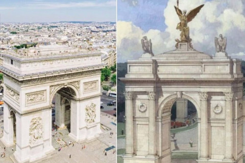 Хамгийн өндөр ялалтын хаалгыг Вашингтонд барина