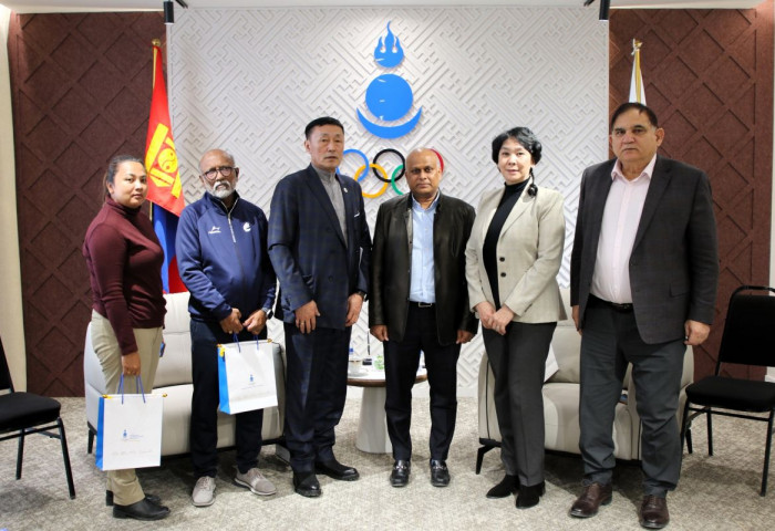 Азийн хөнгөн атлетикийн холбооны төлөөлөгчид МҮОХ-нд зочилж, хамтын ажиллагааг өргөжүүлэхээр санал солилцов