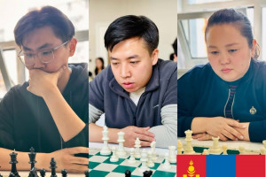 Их мастер Б.Мөнгөнтуул, С.Билгүүн, ФИДЕ мастер Э.Баасансүрэн нар ШХАБ-ын багийн тэмцээнд оролцоно