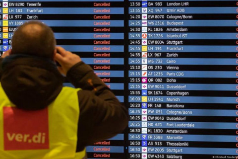 Берлин-Бранденбургийн маргаашийн бүх нислэг цуцлагджээ