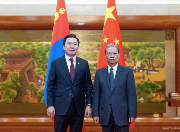 УИХ-ын дарга Н.Учрал БХАТИХ-ын Байнгын хорооны дарга Жао Лөжитэй уулзаж, хэлэлцээ хийв