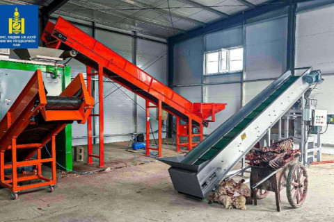 Дэвшилтэт технологи бүхий органик бордооны үйлдвэр нээгдлээ