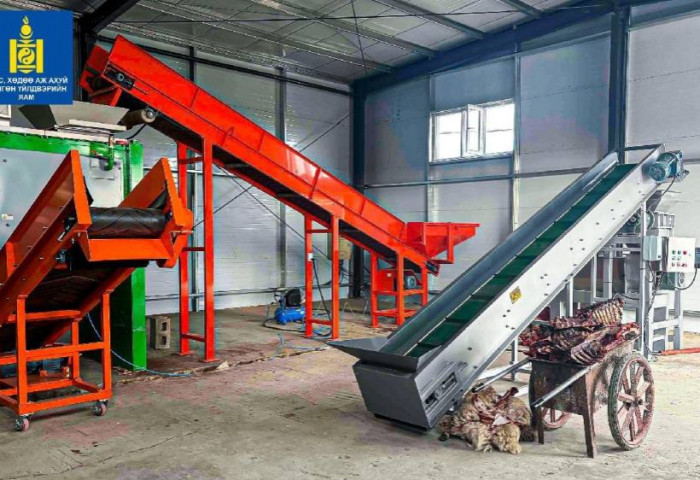 Дэвшилтэт технологи бүхий органик бордооны үйлдвэр нээгдлээ