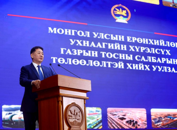 Газрын тос дамжуулах хоолойн төслийн гүйцэтгэл 90 хувьтай байна