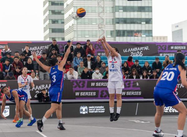 “FIBA 3x3 Ulaanbaatar Women’s Series” тэмцээн Д.Сүхбаатарын талбайд эхэллээ