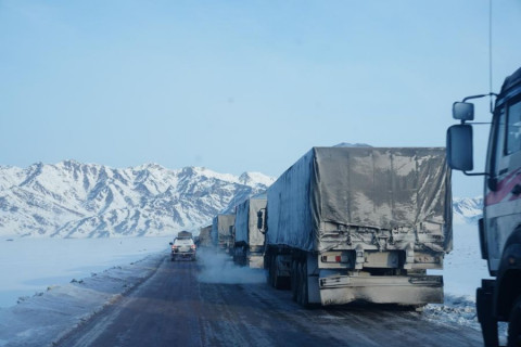 Булган боомтоос Цагааннуур боомт хүртэлх авто замаар транзит тээврийг эхлүүлэв