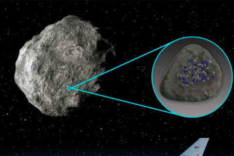 Астероидын гадаргууд ус байгааг анх удаа илрүүлжээ