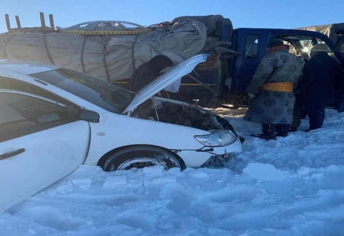 Зэвсэгт хүчний томилгоот бүлэг 1056 малчин өрхөд 468 тонн өвс хүргэж, 220 айлыг нүүлгэжээ