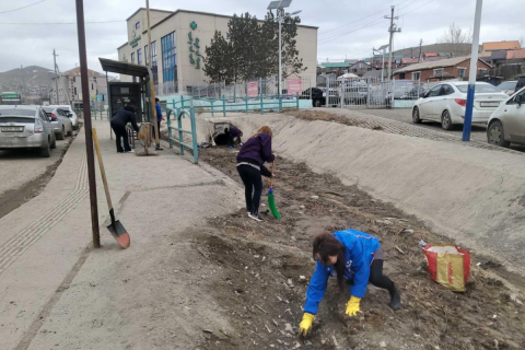 Фото сурвалжлага: Хаврын их цэвэрлэгээ үргэлжилж байна