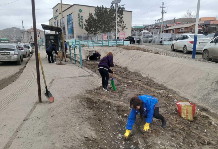 Фото сурвалжлага: Хаврын их цэвэрлэгээ үргэлжилж байна