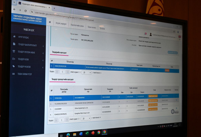 Метро барих зөвлөх үйлчилгээний хоёрдугаар шатны тендерийг нээлээ
